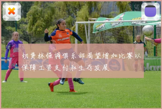 切费林强调俱乐部渴望增加比赛以保障工资支付和生存发展